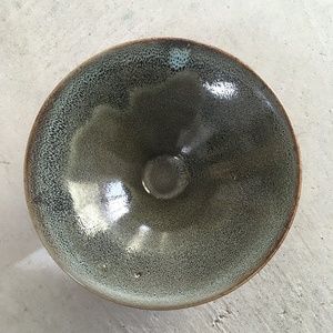 Vintage Antique Chinese Ceramic Bowl Saucer Dish